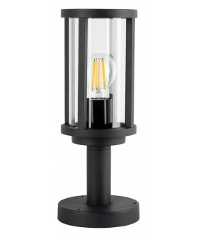 Наземный низкий светильник Arte Lamp Toronto A1036FN-1BK