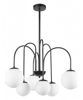 Люстра на штанге Arte Lamp Mebsuta A1675LM-6BK