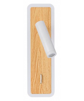 Бра Arte Lamp Wood A1990AP-3WH