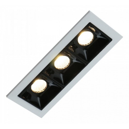 Встраиваемый светильник Arte Lamp Grill A3153PL-3BK