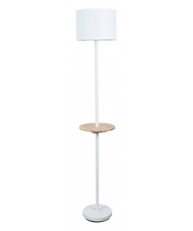 Торшер с подсветкой Arte Lamp Combo A4056PN-1WH