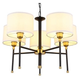 Подвесная люстра Arte Lamp Jamie A4090LM-5BK