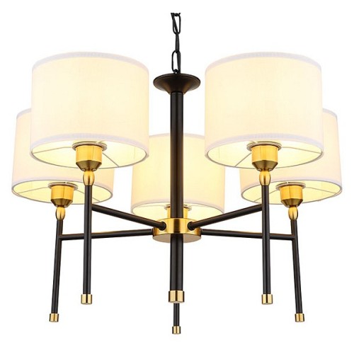 Подвесная люстра Arte Lamp Jamie A4090LM-5BK