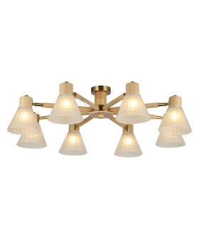 Потолочная люстра Arte Lamp Meleph A4096PL-8BR