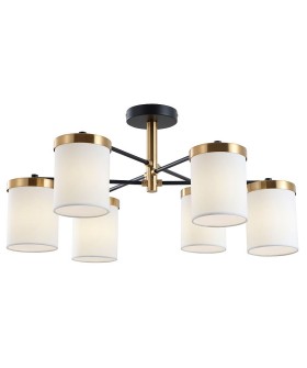Люстра на штанге Arte Lamp Modello A4099PL-6BK