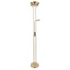 Торшер с подсветкой Arte Lamp Duetto A4329PN-2PB