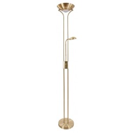 Торшер с подсветкой Arte Lamp Duetto A4329PN-2PB