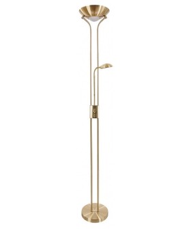 Торшер с подсветкой Arte Lamp Duetto A4329PN-2PB