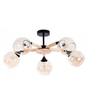Люстра на штанге Arte Lamp Branson A4370PL-5BR