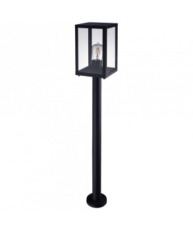 Наземный высокий светильник Arte Lamp Belfast A4569PA-1BK