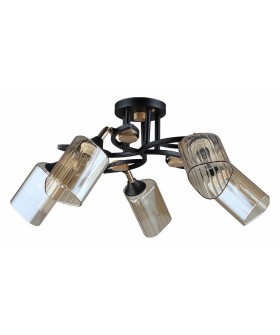 Люстра на штанге Arte Lamp Glamore A5076PL-5BK