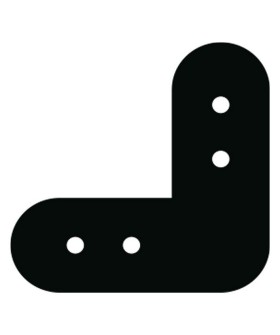 Соединитель угловой внутренний для треков накладных Arte Lamp OPTIMA-ACCESSORIES A745506