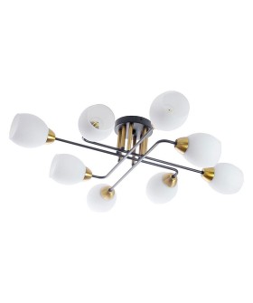 Потолочная люстра Arte Lamp Andrea A8141PL-8BK