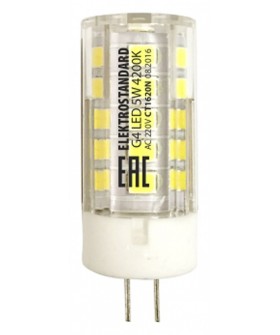 Лампа светодиодная Elektrostandard G4 LED G4 5Вт 4200K a049625