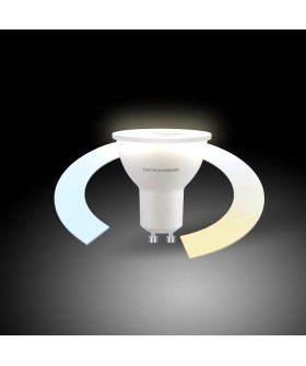 Лампа светодиодная с управлением через Wi-Fi Elektrostandard Умная лампа GU10 GU10 5Вт 3300, 4200, 6500K a055925