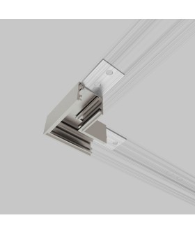 Соединитель угловой внешний для треков накладных Elektrostandard Line Magnetic 85224/00 Соединитель угловой внешний для треков накладных Elektrostandard Line Magnetic 85224/00