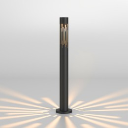 Наземный низкий светильник Elektrostandard Streak 35197/F 3000К черный