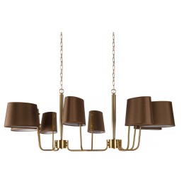 Подвесная люстра Loft it Hilton 10527/8 Brass