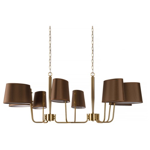 Подвесная люстра Loft it Hilton 10527/8 Brass