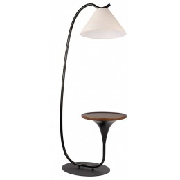 Стол журнальный с торшером Loft it Charlotte 10568F Black