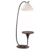 Стол журнальный с торшером Loft it Charlotte 10568F Brown