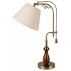 Настольная лампа декоративная Loft it Elaine 10569T Dark wood