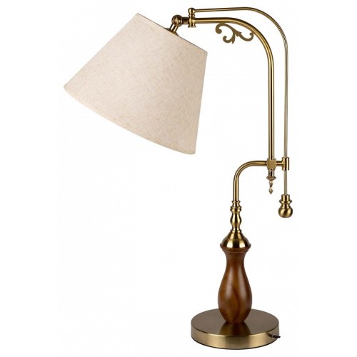Настольная лампа декоративная Loft it Elaine 10569T Dark wood