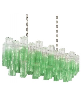Подвесная люстра Loft it Murano 10580/1000R Clear green