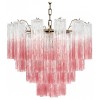Подвесная люстра Loft it Murano 10580/600 Clear pink