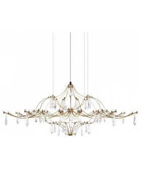 Подвесная люстра Loft it Mira 10587/1000 Gold Asfour