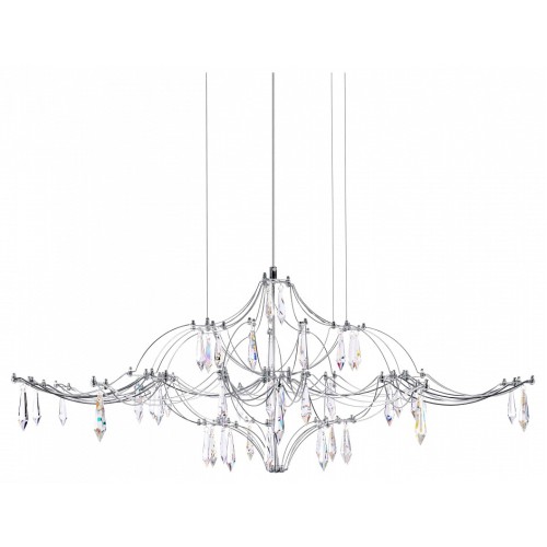 Подвесная люстра Loft it Mira 10587/1000 Silver Asfour