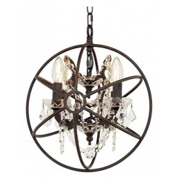 Подвесная люстра Loft it Foucaults Orb Crystal LOFT1897/4