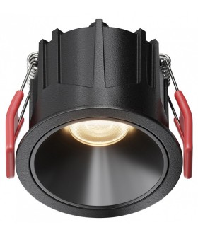 Встраиваемый светильник Maytoni Alfa LED DL043-01-10W3K-RD-B-1