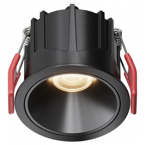 Встраиваемый светильник Maytoni Alfa LED DL043-01-10W3K-RD-B-1