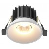 Встраиваемый светильник Maytoni Round DL058-12W3K-W