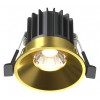 Встраиваемый светильник Maytoni Round DL058-7W4K-BS