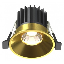 Встраиваемый светильник Maytoni Round DL058-7W4K-BS