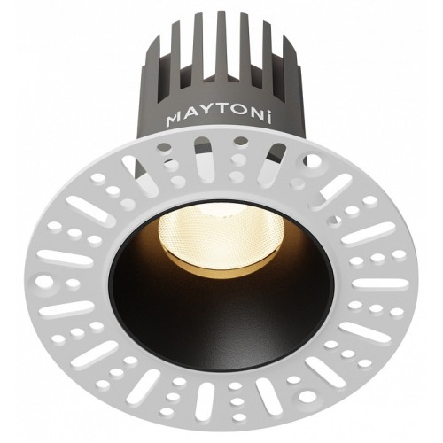 Встраиваемый светильник Maytoni  DL119-10W-3K-TRS-B