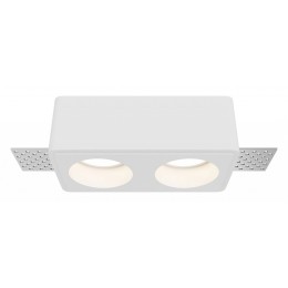 Встраиваемый светильник Maytoni Gyps Modern DL123-GU10-02-W