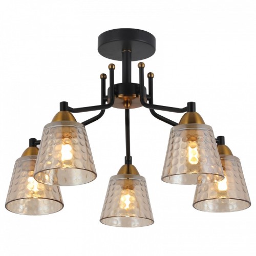 Люстра на штанге Freya Capella FR4017PL-05BBZ