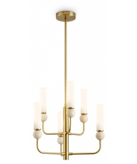 Люстра на штанге Freya Sunspot FR5482CL-06BS1 Люстра на штанге Freya Sunspot FR5482CL-06BS1