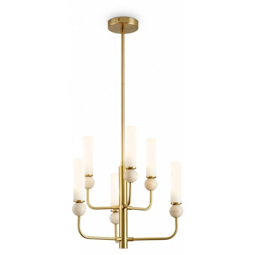 Люстра на штанге Freya Sunspot FR5482CL-06BS1