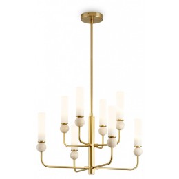 Люстра на штанге Freya Sunspot FR5482CL-08BS