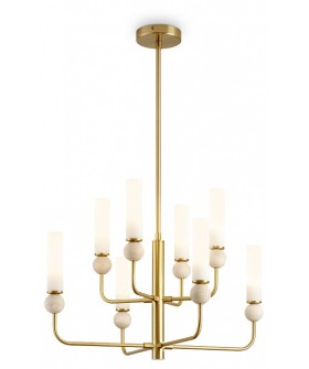 Люстра на штанге Freya Sunspot FR5482CL-08BS