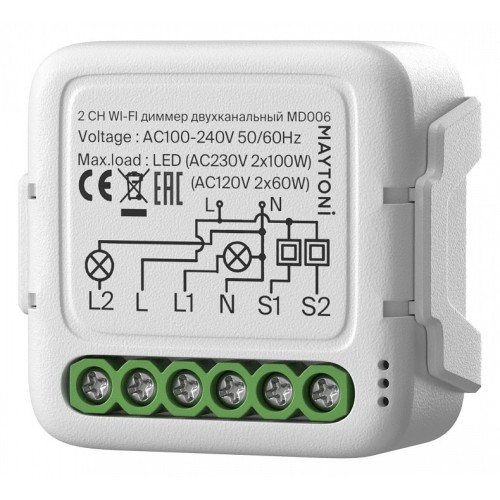 Контроллер-диммер Wi-Fi для смартфонов и планшетов Maytoni  MD006