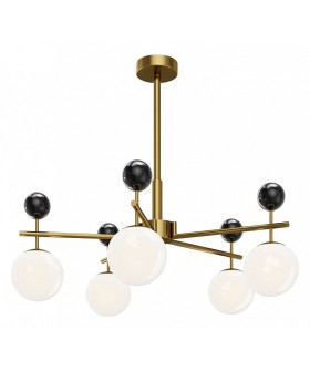 Люстра на штанге Maytoni Museo MOD436PL-05BS