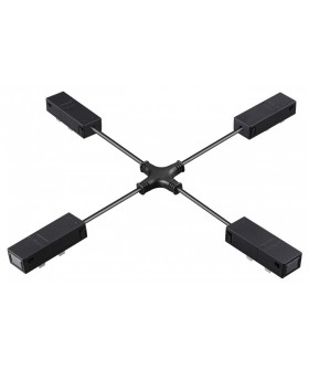 Соединитель X-образный для треков Novotech VECTOR 220V 135315 Соединитель X-образный для треков Novotech VECTOR 220V 135315