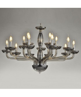 Подвесная люстра Newport 12600 12615/S smoke