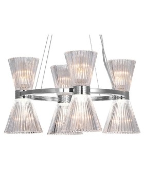 Подвесная люстра Newport 3610 3614/S nickel Подвесная люстра Newport 3610 3614/S nickel