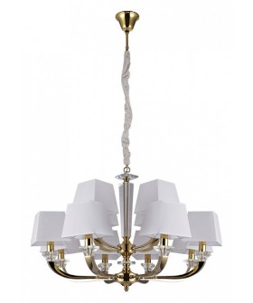 Подвесная люстра Newport 11400 11408+4/C gold Подвесная люстра Newport 11400 11408+4/C gold